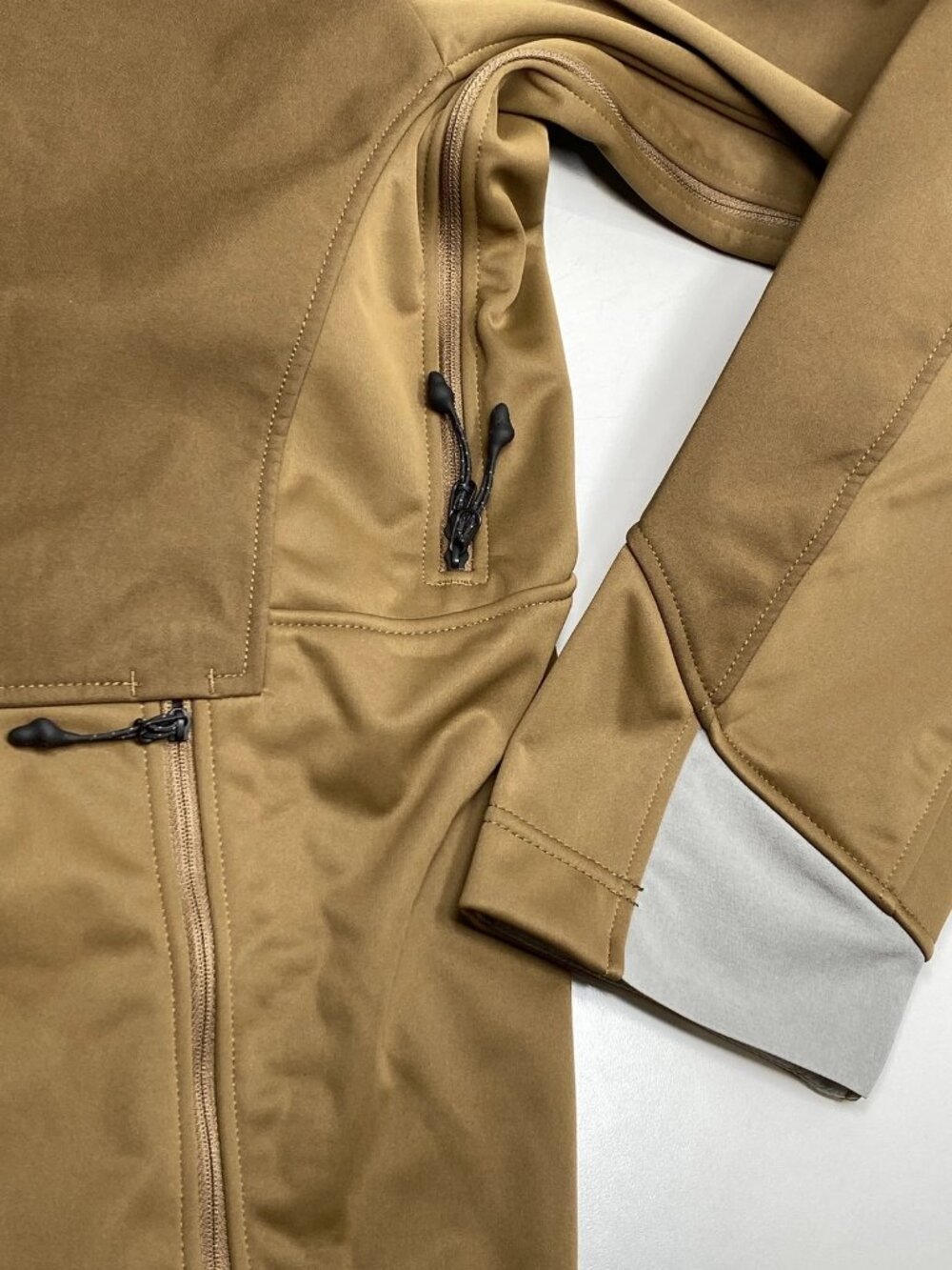NEW SITKA Mens Coat Mud Brown Size XXL Jetstream Hooded Wind Resistant Jacket - Picture 9 of 14